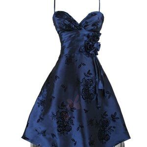 Angel Fashions Satin Pin Up Party Dress